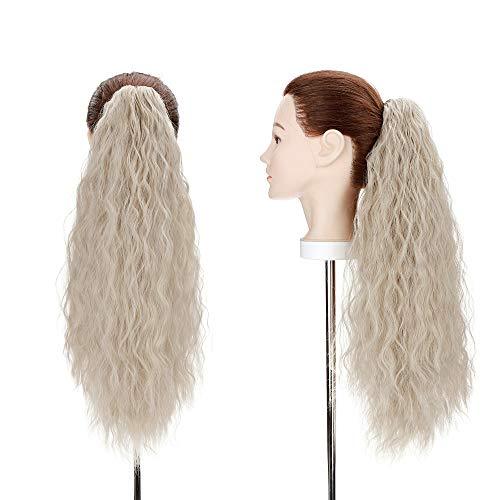 Clip in Jaw Ponytail Hairpiece Hair Extension - Image 46