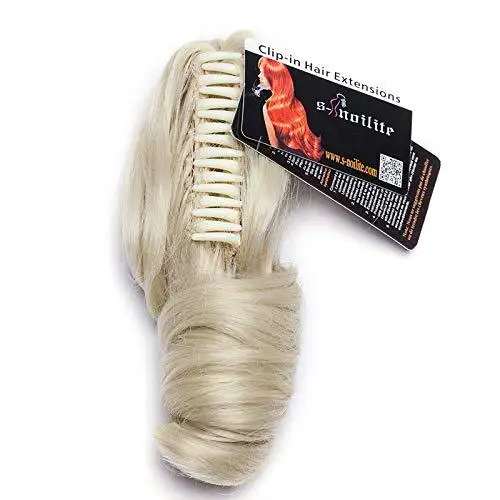 Clip in Jaw Ponytail Hairpiece Hair Extension - Image 5