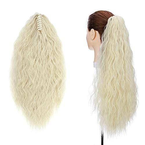 Clip in Jaw Ponytail Hairpiece Hair Extension - Image 53