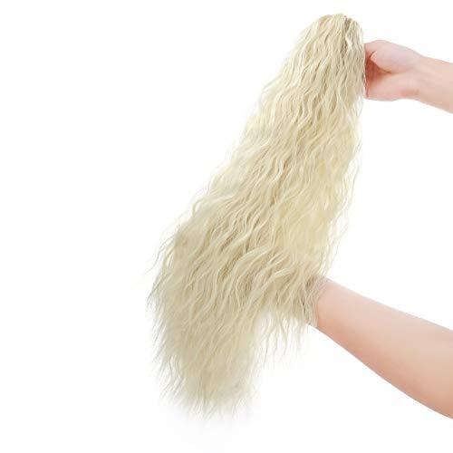 Clip in Jaw Ponytail Hairpiece Hair Extension - Image 56