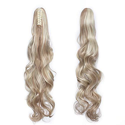Clip in Jaw Ponytail Hairpiece Hair Extension - Image 57