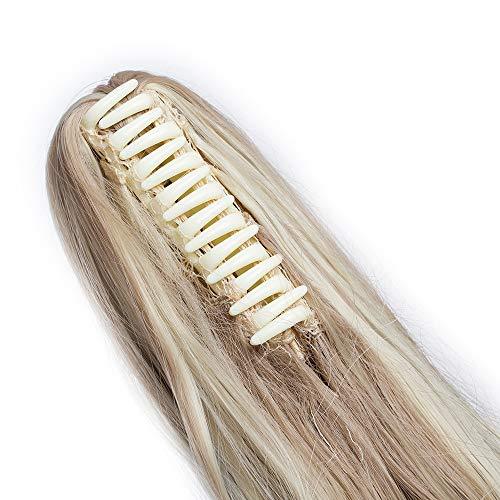 Clip in Jaw Ponytail Hairpiece Hair Extension - Image 58