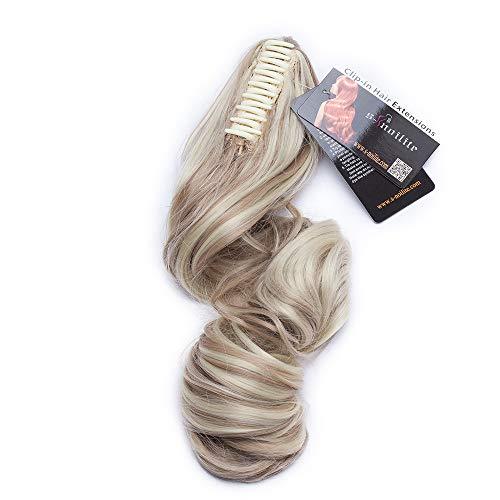 Clip in Jaw Ponytail Hairpiece Hair Extension - Image 60