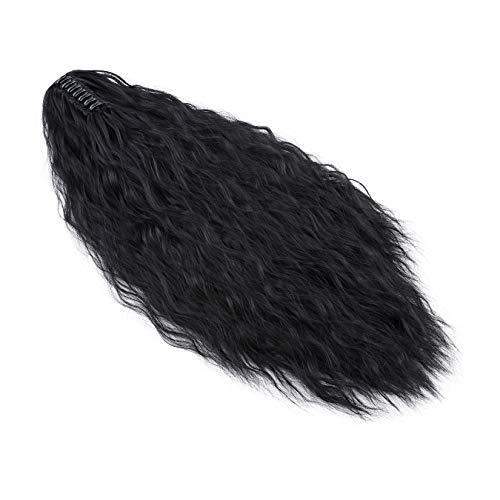 Clip in Jaw Ponytail Hairpiece Hair Extension - Image 66