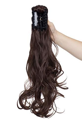 Clip in Jaw Ponytail Hairpiece Hair Extension - Image 70