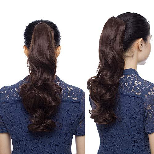 Clip in Jaw Ponytail Hairpiece Hair Extension - Image 73