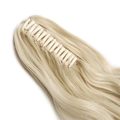 Clip in Jaw Ponytail Hairpiece Hair Extension - Image 91