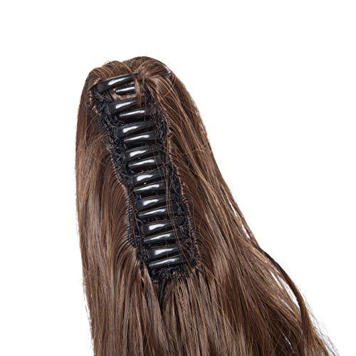Clip in Jaw Ponytail Hairpiece Hair Extension - Image 96