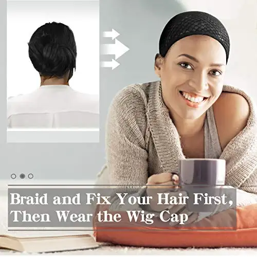Closed Nude Mesh Net Wig Cap 3 Pack - Image 9