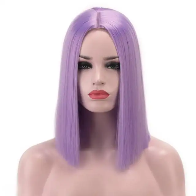 Colourful Cosplay Bob Wig - Image 12