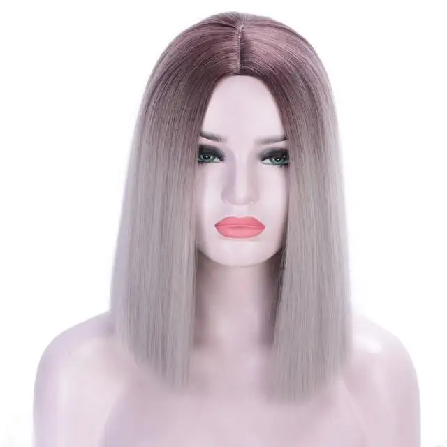 Colourful Cosplay Bob Wig - Image 14