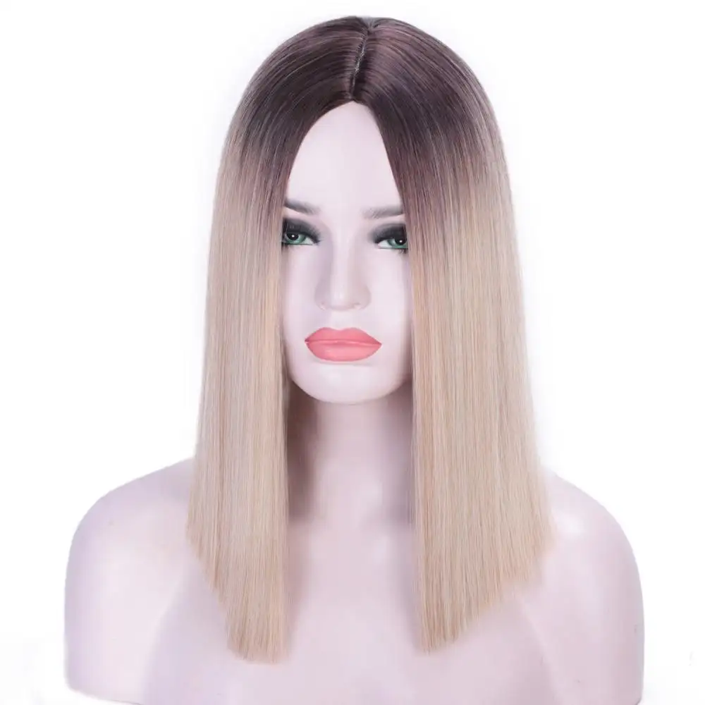 Colourful Cosplay Bob Wig - Image 2