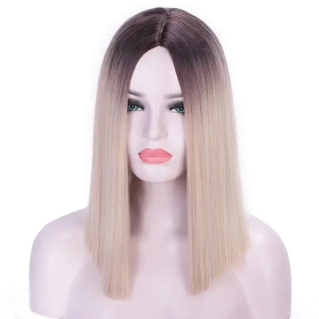 Colourful Cosplay Bob Wig - Image 6