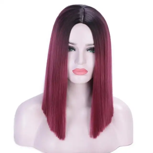 Colourful Cosplay Bob Wig - Image 7