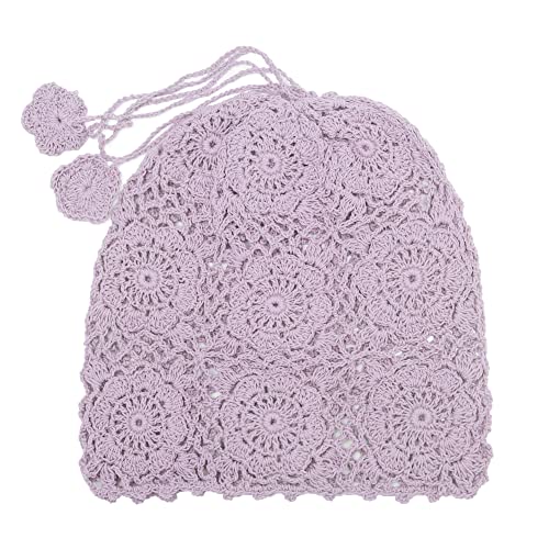 Cotton Crochet Slouchy Beanie Hat - Image 103
