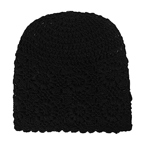 Cotton Crochet Slouchy Beanie Hat - Image 116