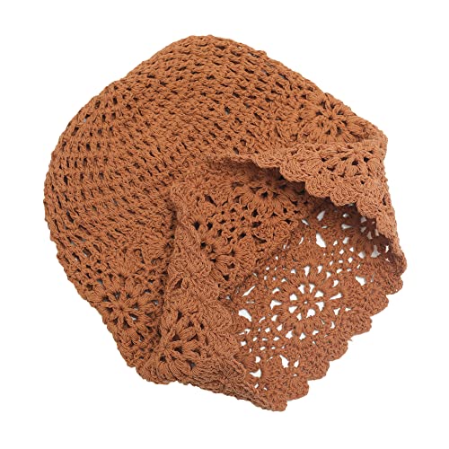 Cotton Crochet Slouchy Beanie Hat - Image 13