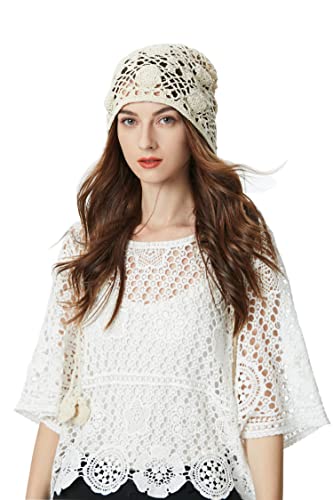 Cotton Crochet Slouchy Beanie Hat - Image 16