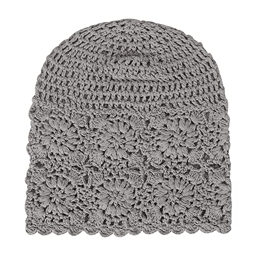 Cotton Crochet Slouchy Beanie Hat - Image 32