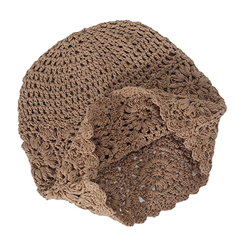 Cotton Crochet Slouchy Beanie Hat - Image 39