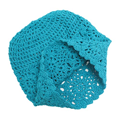 Cotton Crochet Slouchy Beanie Hat - Image 46