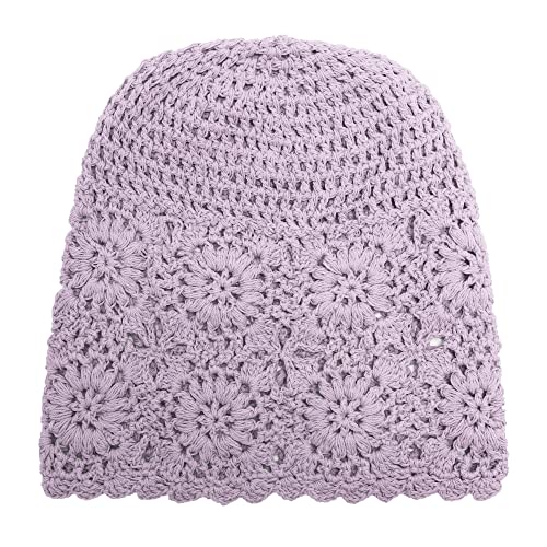 Cotton Crochet Slouchy Beanie Hat - Image 52