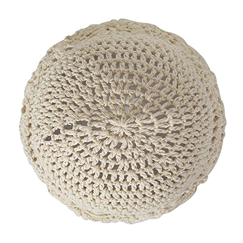 Cotton Crochet Slouchy Beanie Hat - Image 6