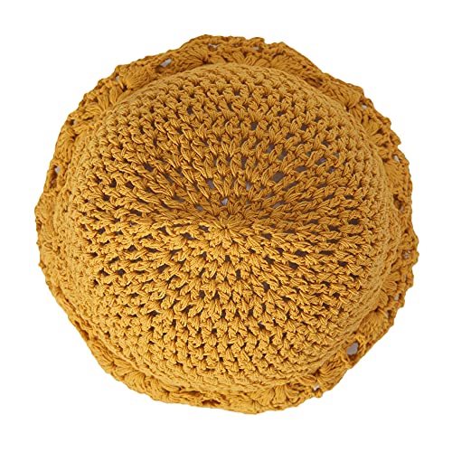 Cotton Crochet Slouchy Beanie Hat - Image 61