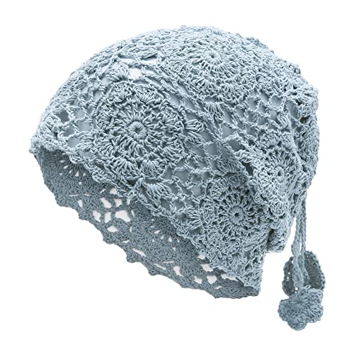 Cotton Crochet Slouchy Beanie Hat - Image 63