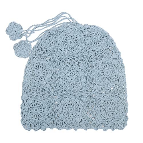 Cotton Crochet Slouchy Beanie Hat - Image 68