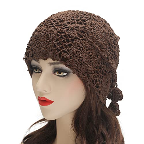 Cotton Crochet Slouchy Beanie Hat - Image 71