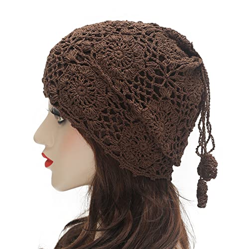 Cotton Crochet Slouchy Beanie Hat - Image 72
