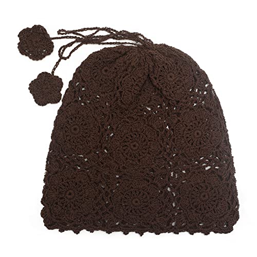 Cotton Crochet Slouchy Beanie Hat - Image 75