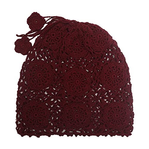 Cotton Crochet Slouchy Beanie Hat - Image 82