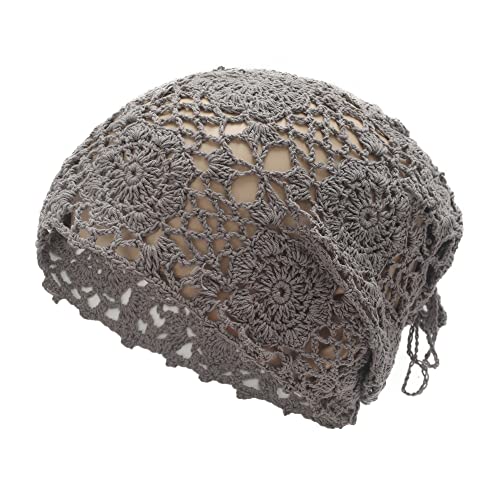 Cotton Crochet Slouchy Beanie Hat - Image 84