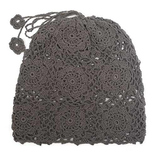 Cotton Crochet Slouchy Beanie Hat - Image 89