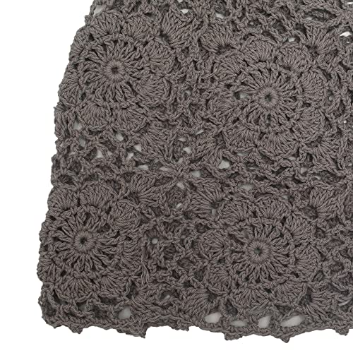 Cotton Crochet Slouchy Beanie Hat - Image 90