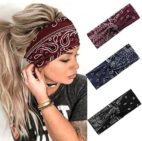 Criss Cross Boho Headband  3pc Set - Image 13