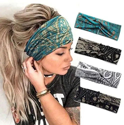 Criss Cross Boho Headband  3pc Set - Image 16