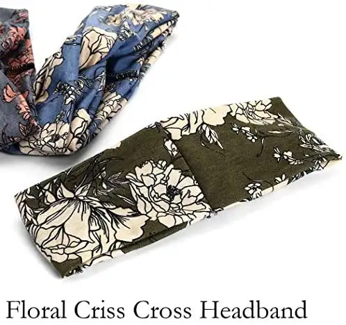 Criss Cross Boho Headband  3pc Set - Image 6
