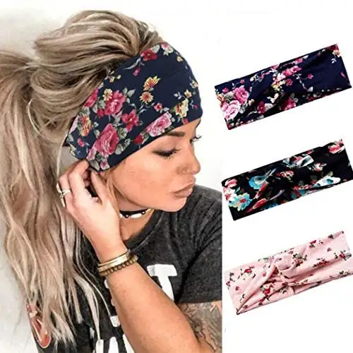 Criss Cross Boho Headband  3pc Set - Image 9