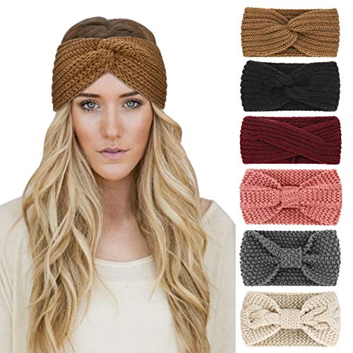 Crochet Ear Warmer Knit Headband - 6pcs - Image 102
