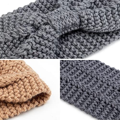 Crochet Ear Warmer Knit Headband - 6pcs - Image 113