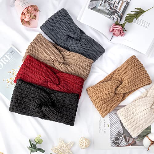 Crochet Ear Warmer Knit Headband - 6pcs - Image 53