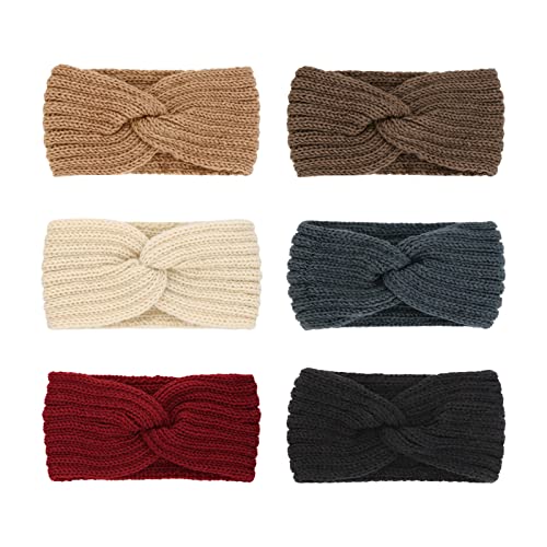 Crochet Ear Warmer Knit Headband - 6pcs - Image 56