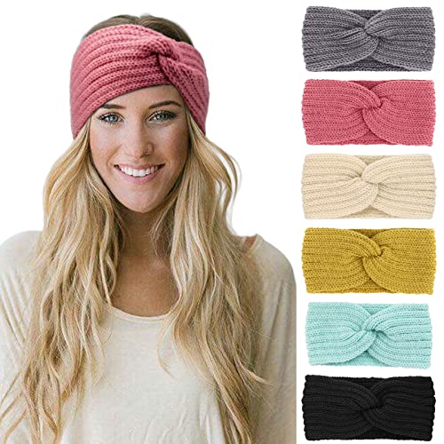 Crochet Ear Warmer Knit Headband - 6pcs - Image 57