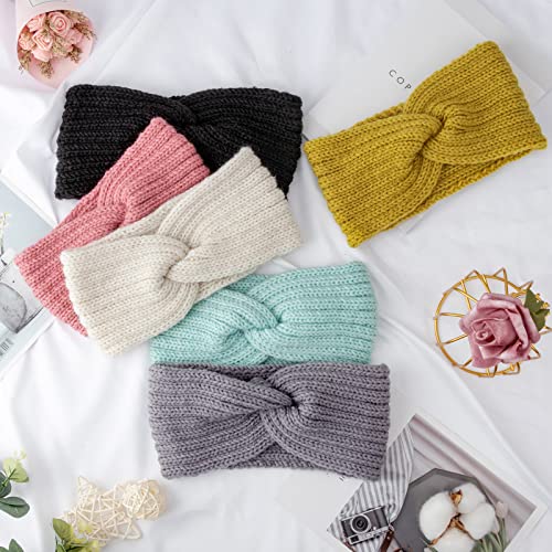 Crochet Ear Warmer Knit Headband - 6pcs - Image 61