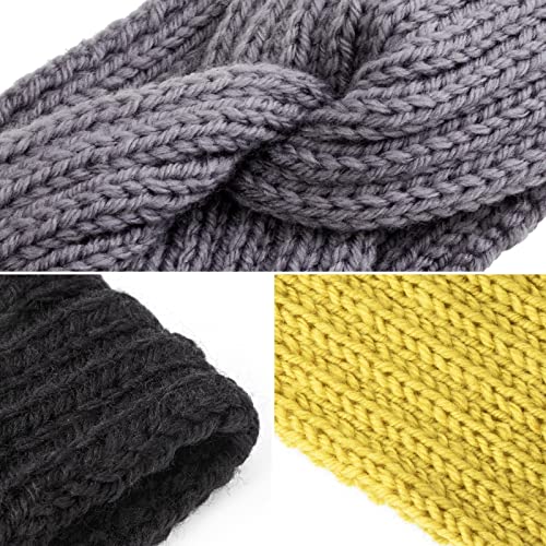 Crochet Ear Warmer Knit Headband - 6pcs - Image 62