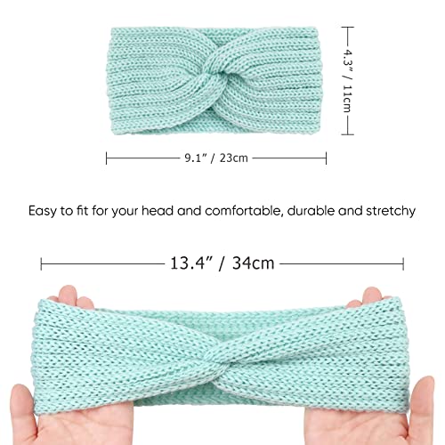 Crochet Ear Warmer Knit Headband - 6pcs - Image 63