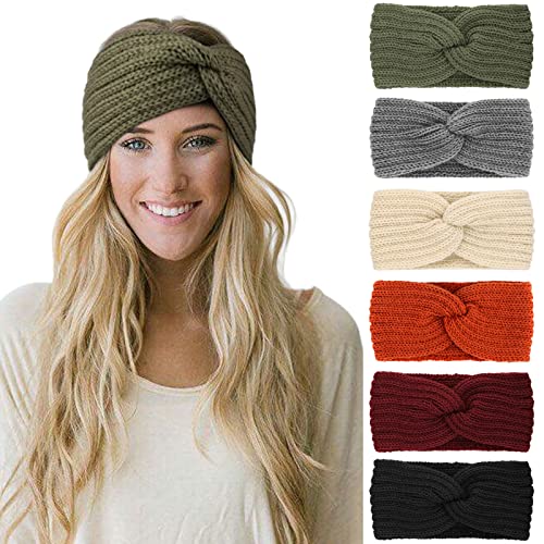 Crochet Ear Warmer Knit Headband - 6pcs - Image 65